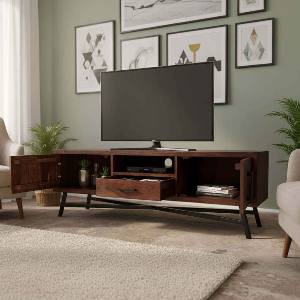 Aravalli TV console hardwood premium wuality