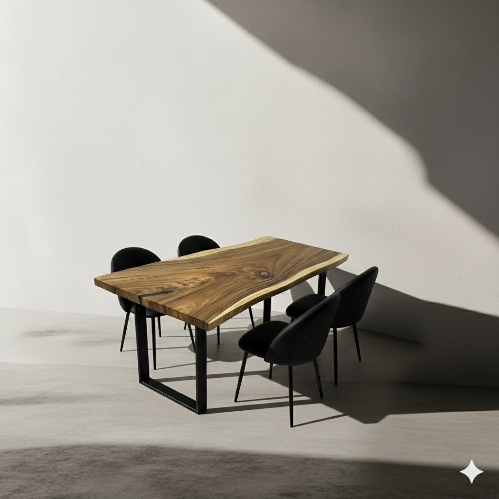 5FT Live Edge Dining Table
