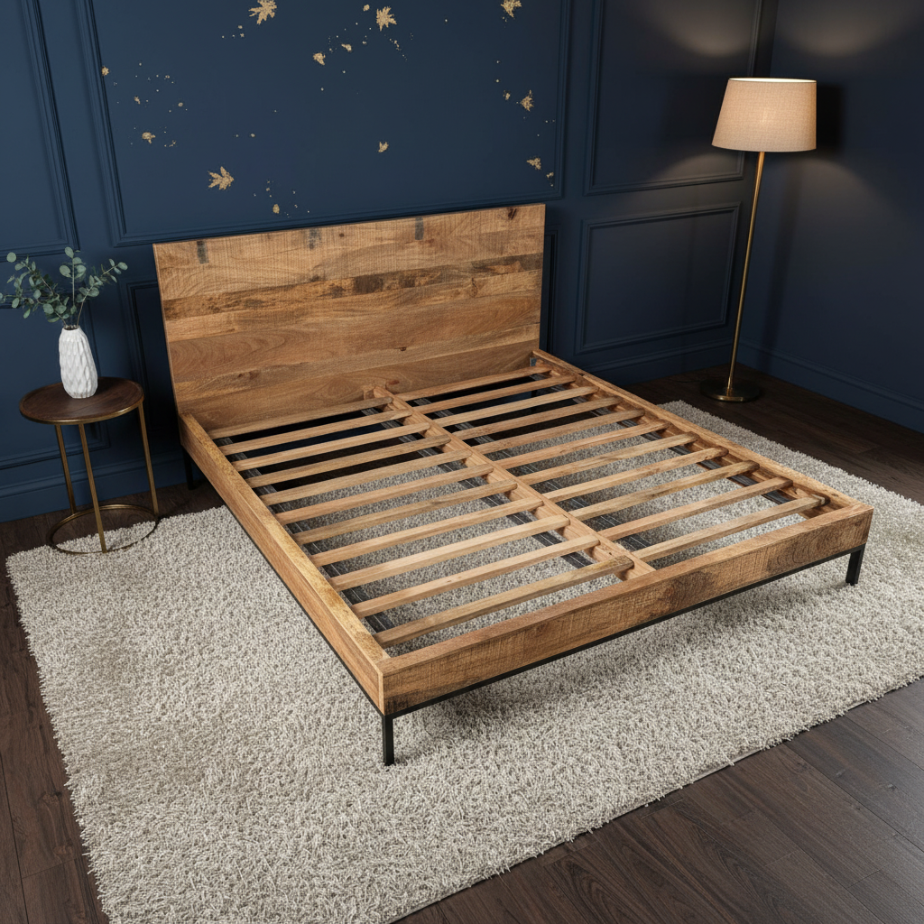 Marwar Loft King Bed (Lightwash)