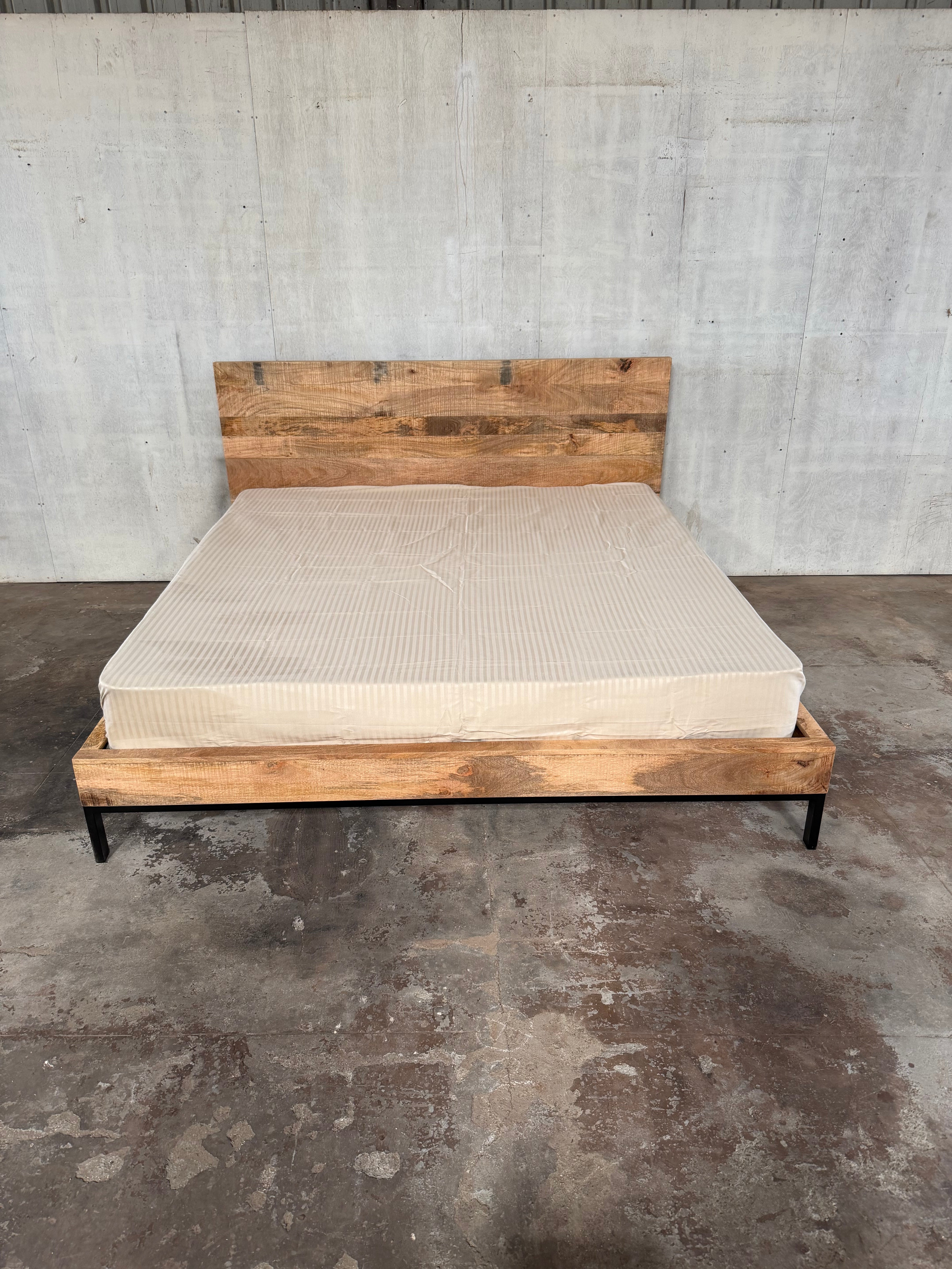 Marwar Loft King Bed (Lightwash)