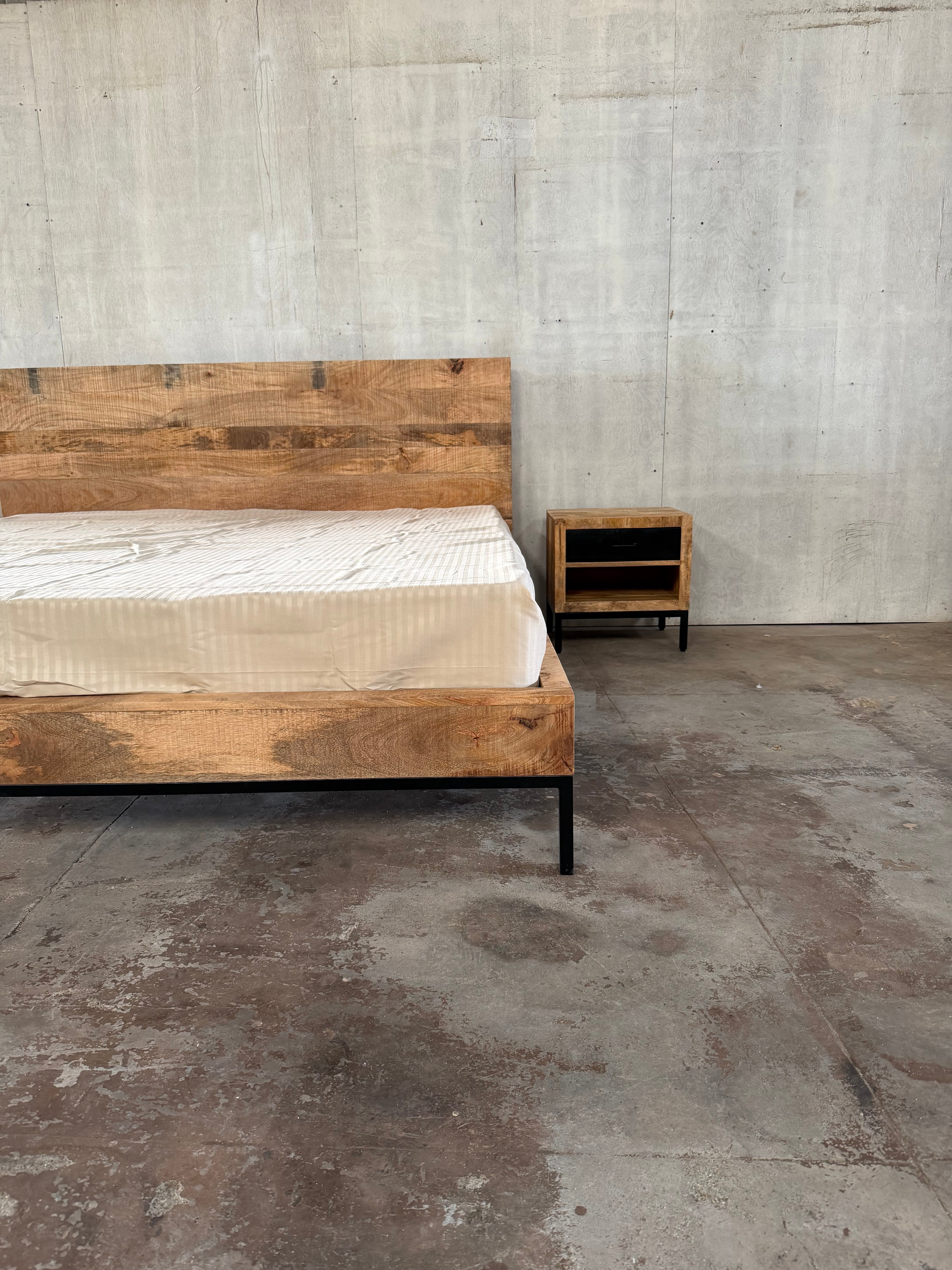 Marwar Loft King Bed (Lightwash)