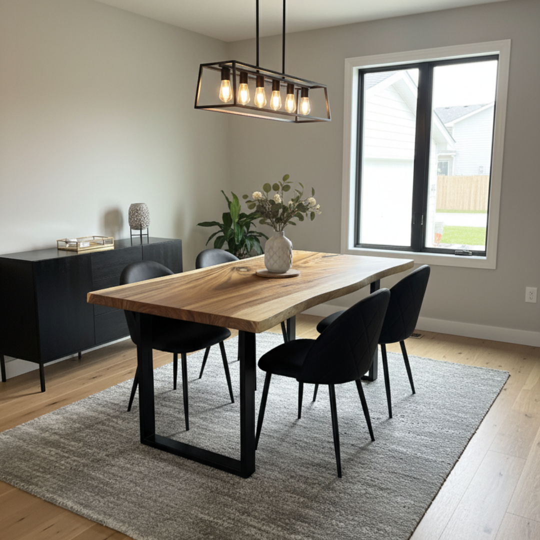 5FT Live Edge Dining Table