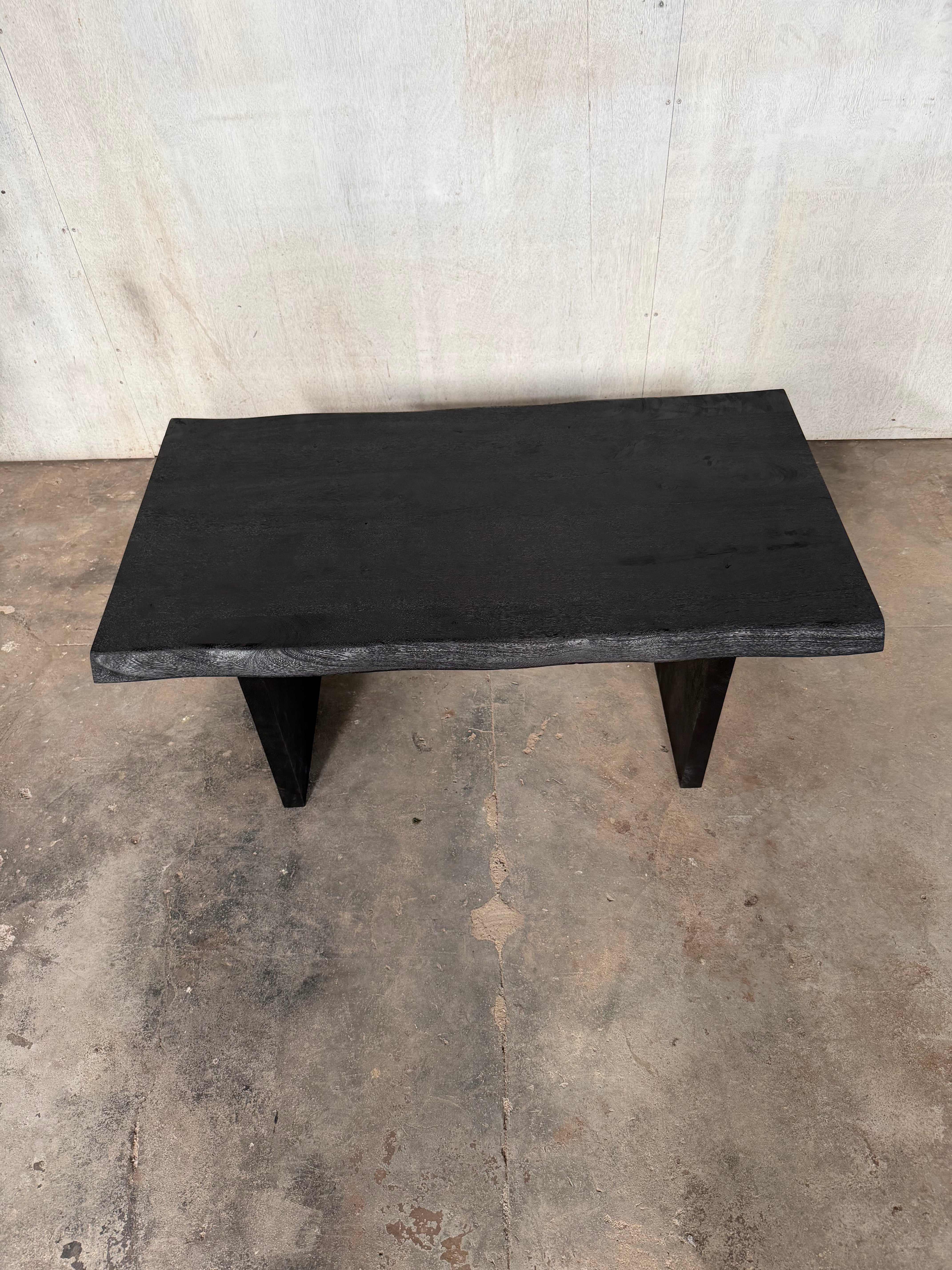 Acacia Studio Table Profile Above view