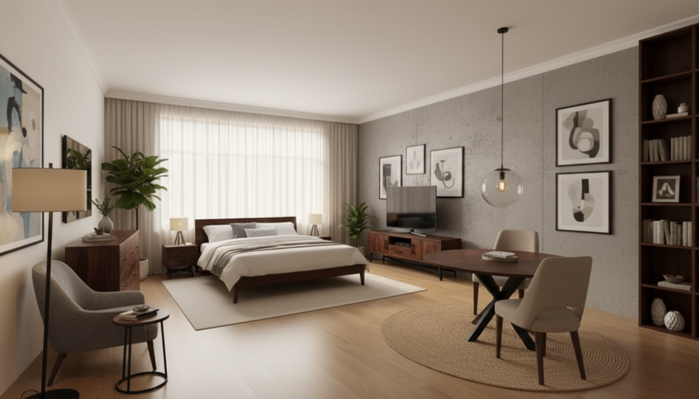 Aravalli Collection handcrafted solid-wood furniture inspired by contemporary Indian design at Urbis Concepts.