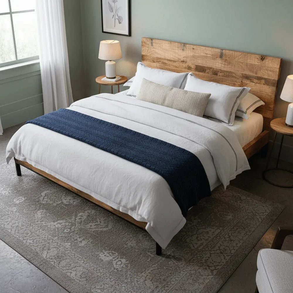 Urbis concepts hardwood bed frame