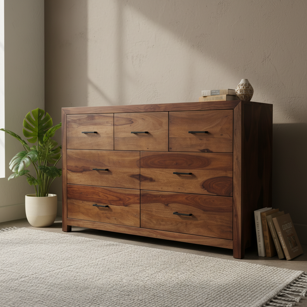 Aravalli Dresser (Canyon Walnut)