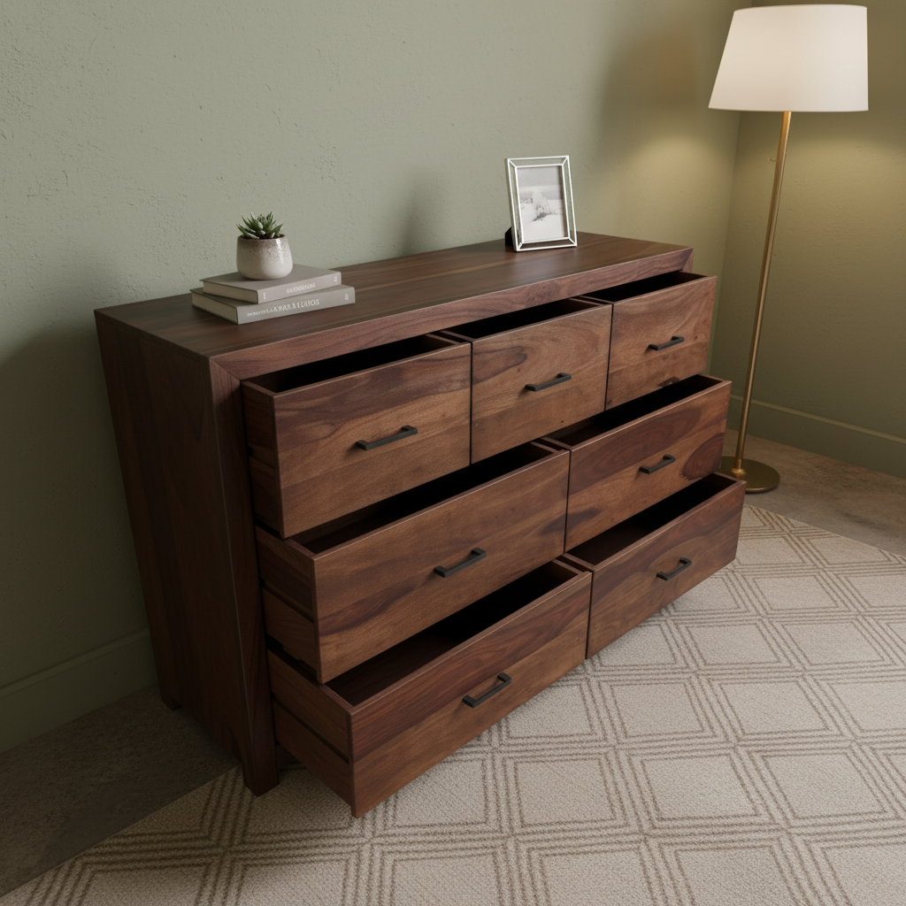 Aravalli Dresser (Canyon Walnut)