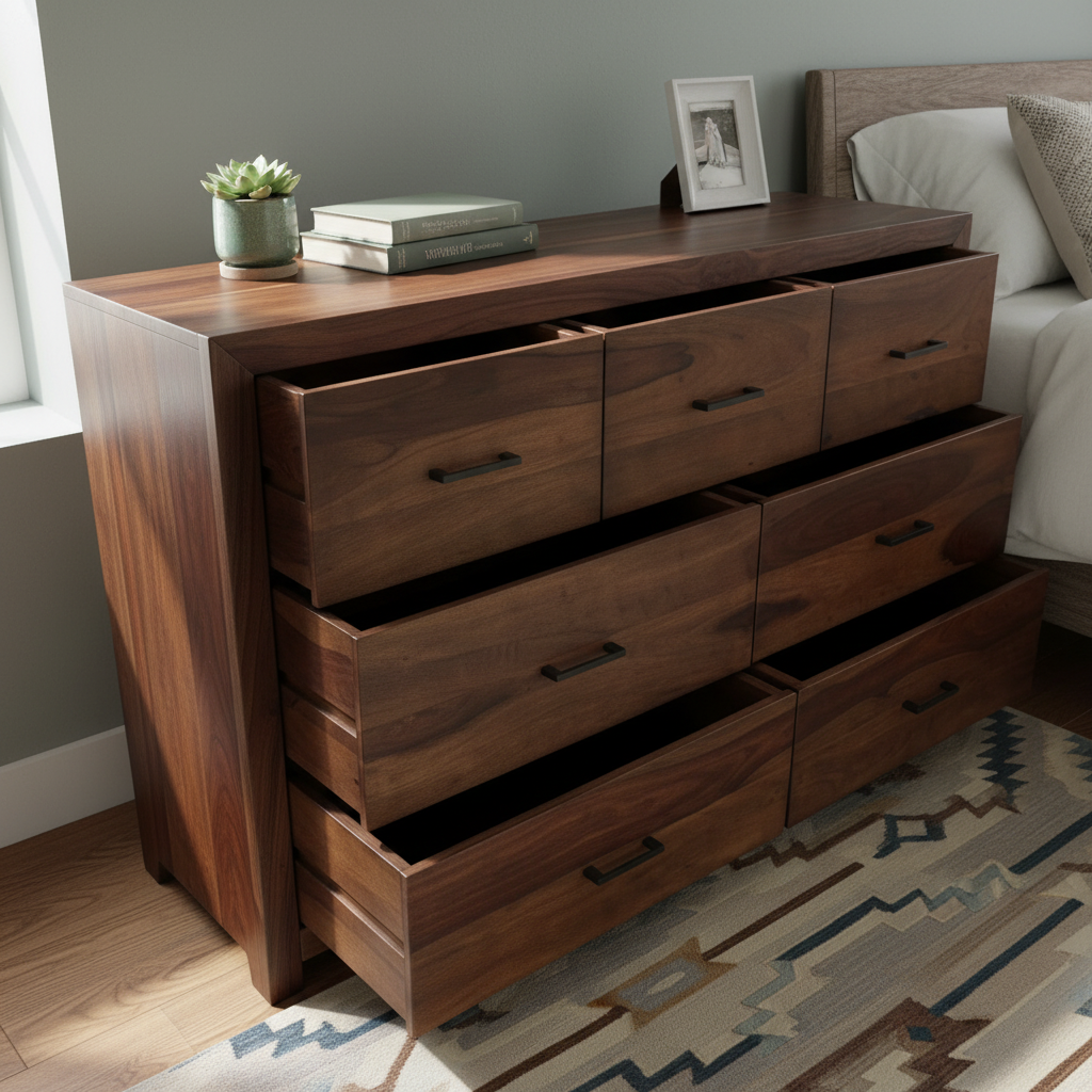 Aravalli Dresser (Canyon Walnut)