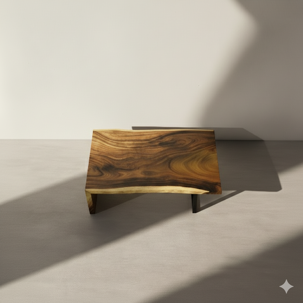 Parota Live Edge Waterfall Coffee Table