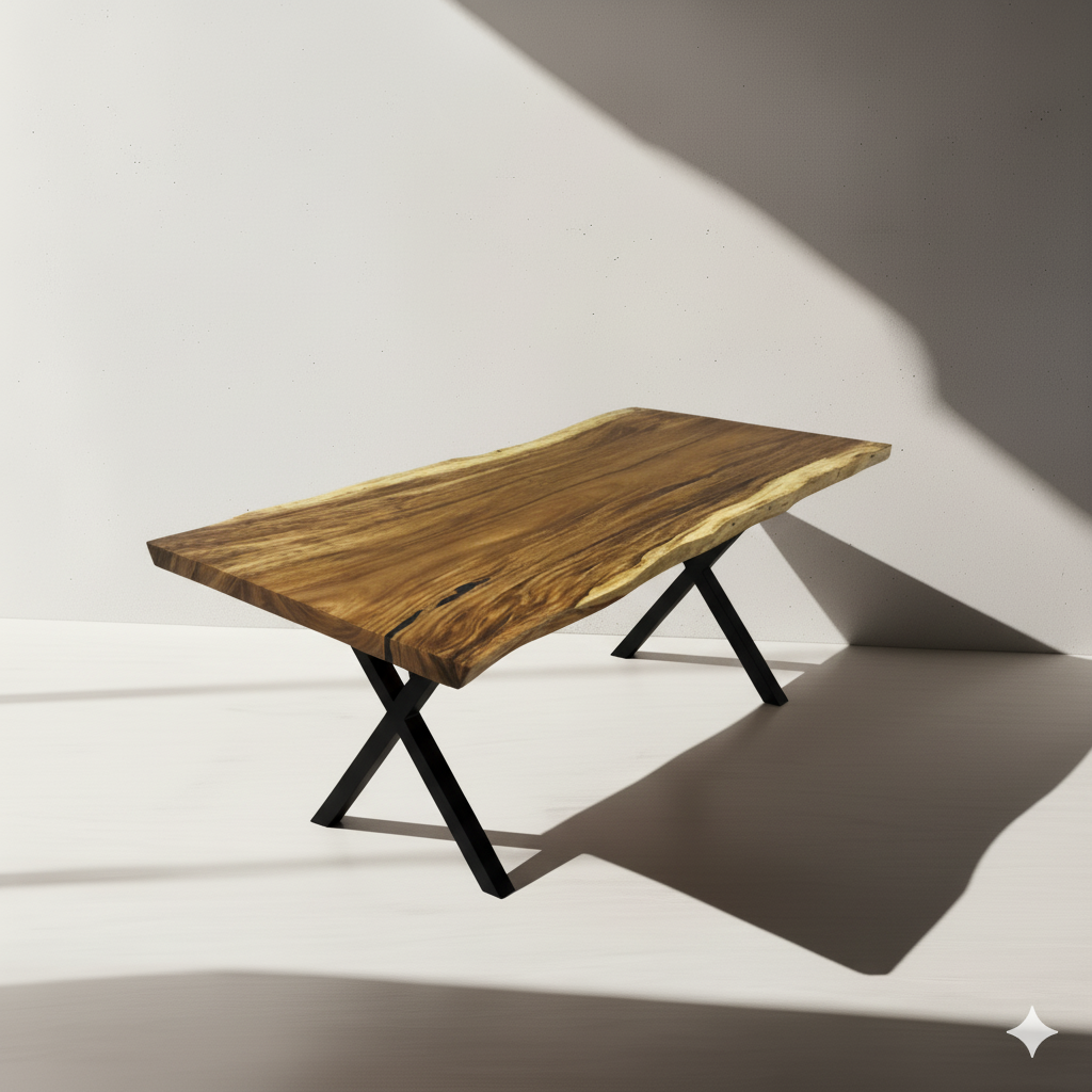 6FT Live Edge Dining Table