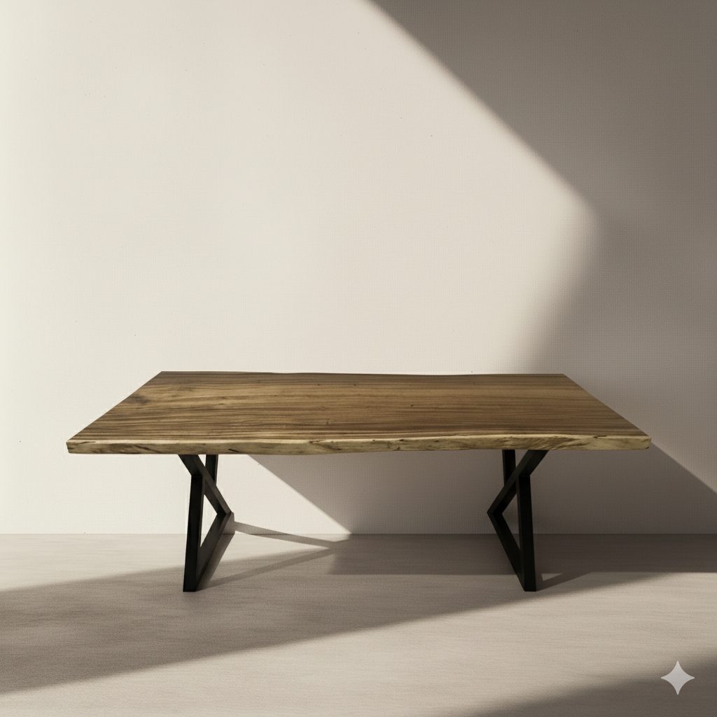 7FT Live Edge Dining Table