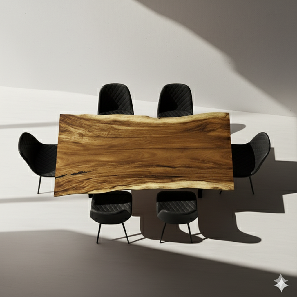 6FT Live Edge Dining Table