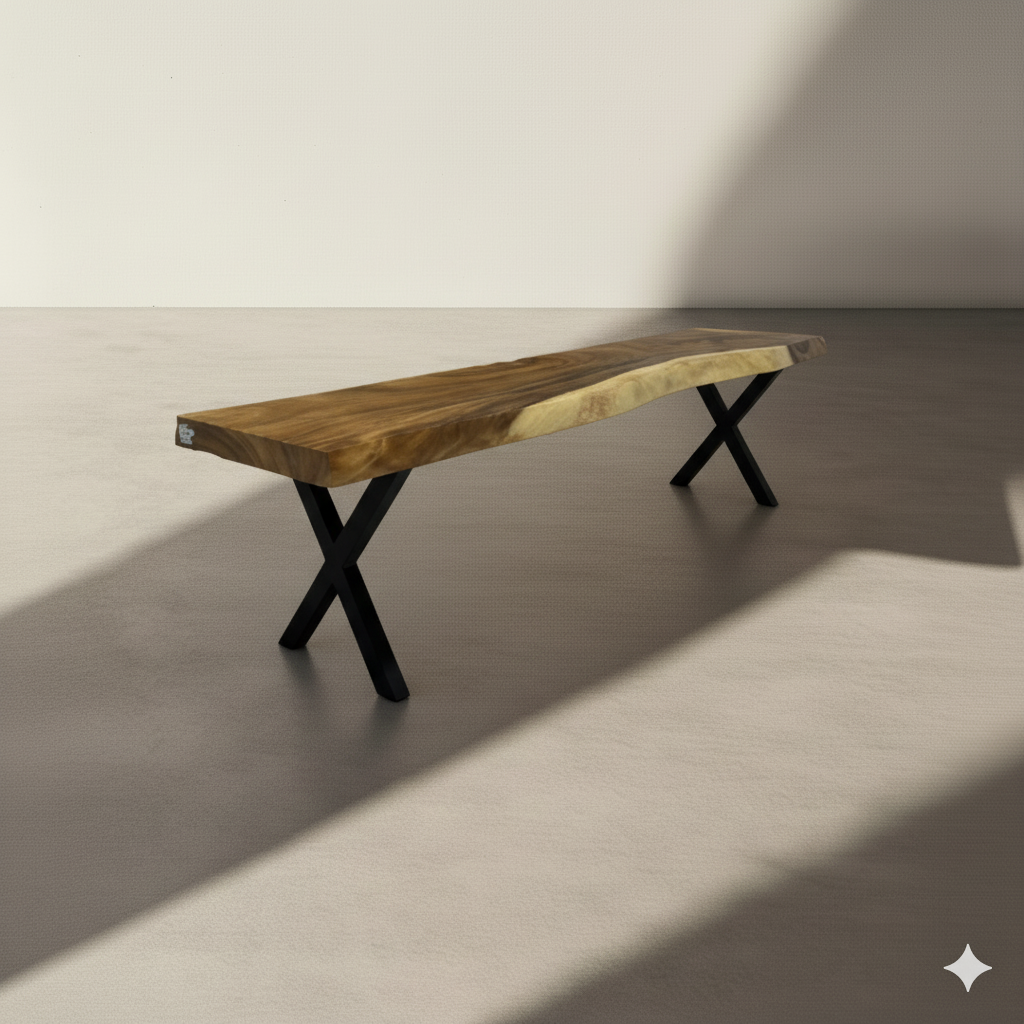 Parota Live Edge Bench