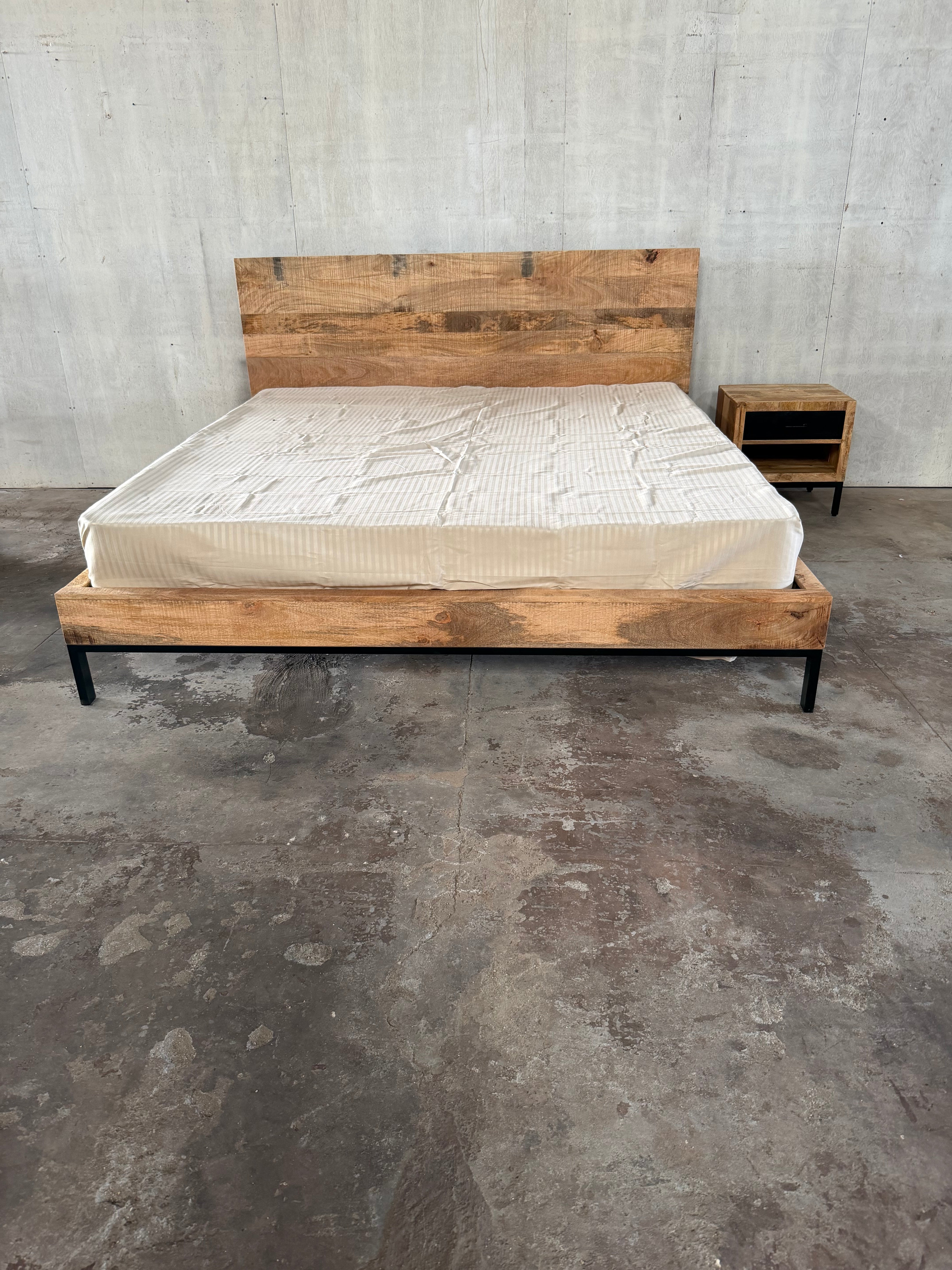Marwar Loft King Bed (Lightwash)