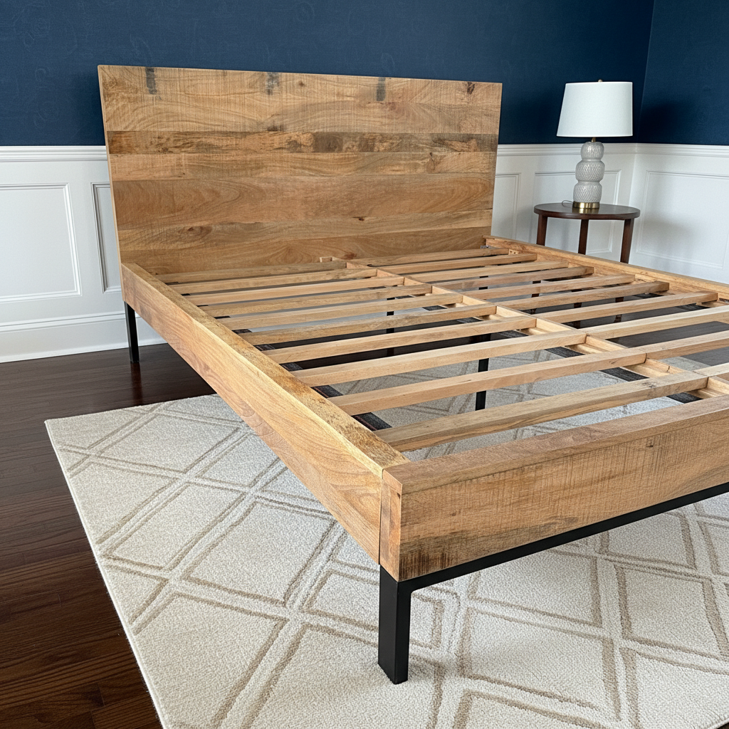 Marwar Loft King Bed (Lightwash)