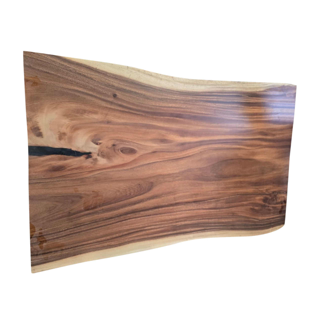 Parota Live Edge 5' Dining Table-1013