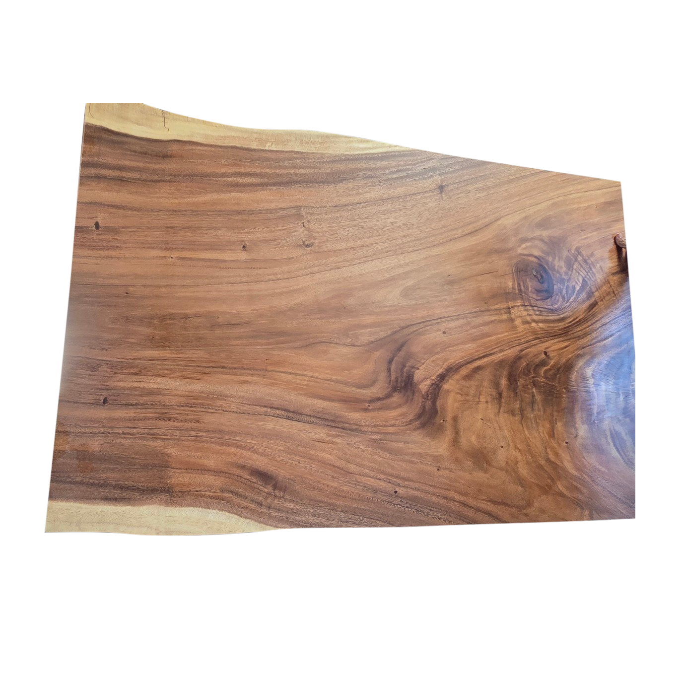 Parota Live Edge 5' Dining Table-1015