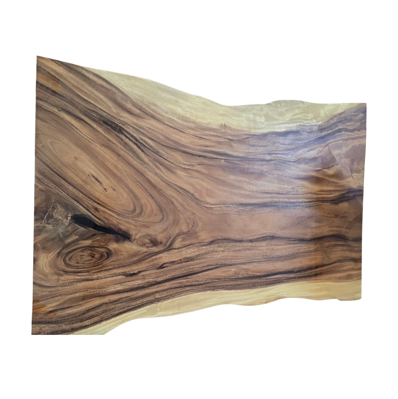 Parota Live Edge 5' Dining Table-1017