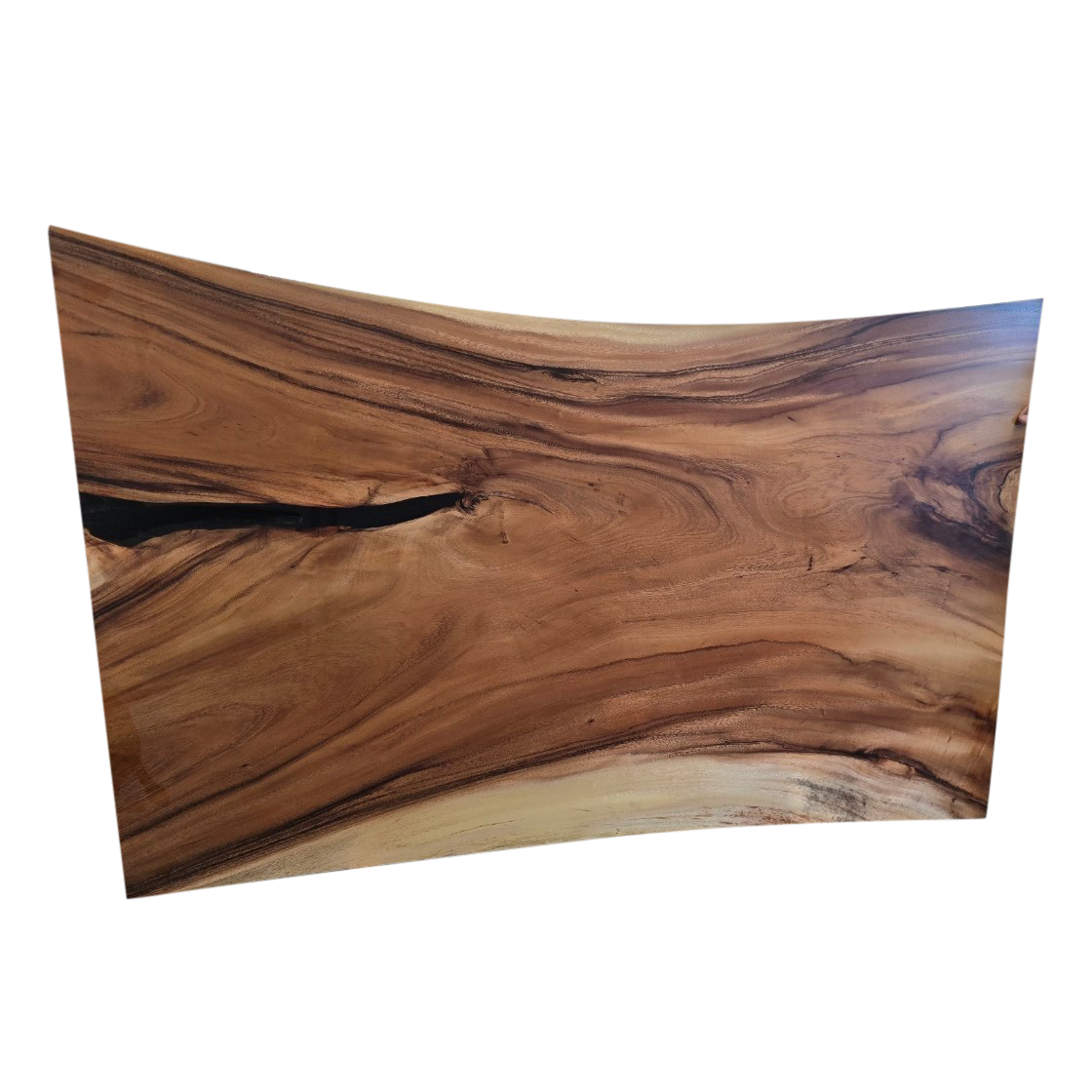 Parota Live Edge 5' Dining Table-1008