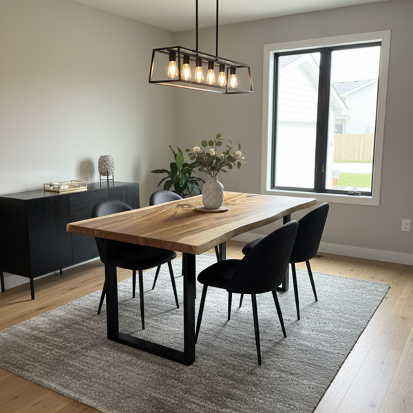 5FT Live Edge Dining Table