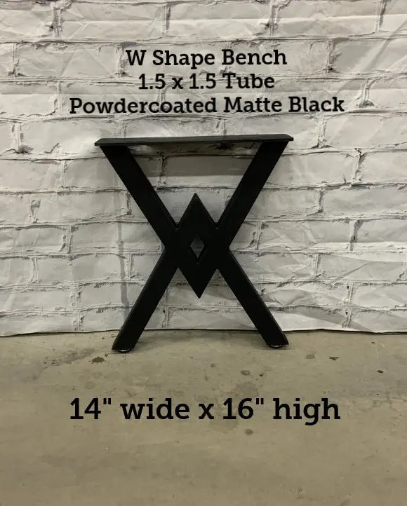 W Bench Legs